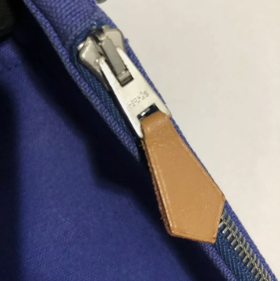 HERMES  BORA BORA MM POUCH CANVAS PURSE BAG - Picture 10 of 12